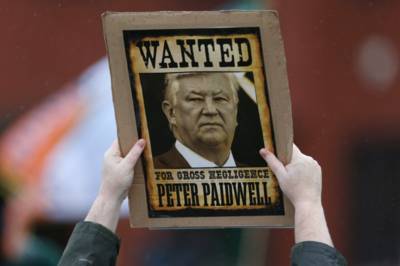 Celtic fans stage overnight protest at Parkhead