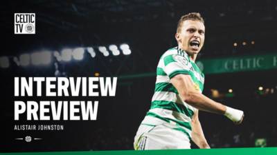 Celtic TV exclusive with Alistair Johnston