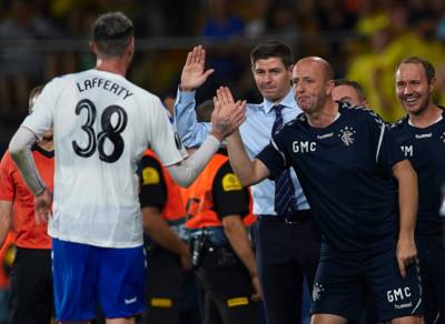 Kyle Lafferty ‘wouldn’t be shocked’ if Steven Gerrard’s Rangers beat Celtic to title