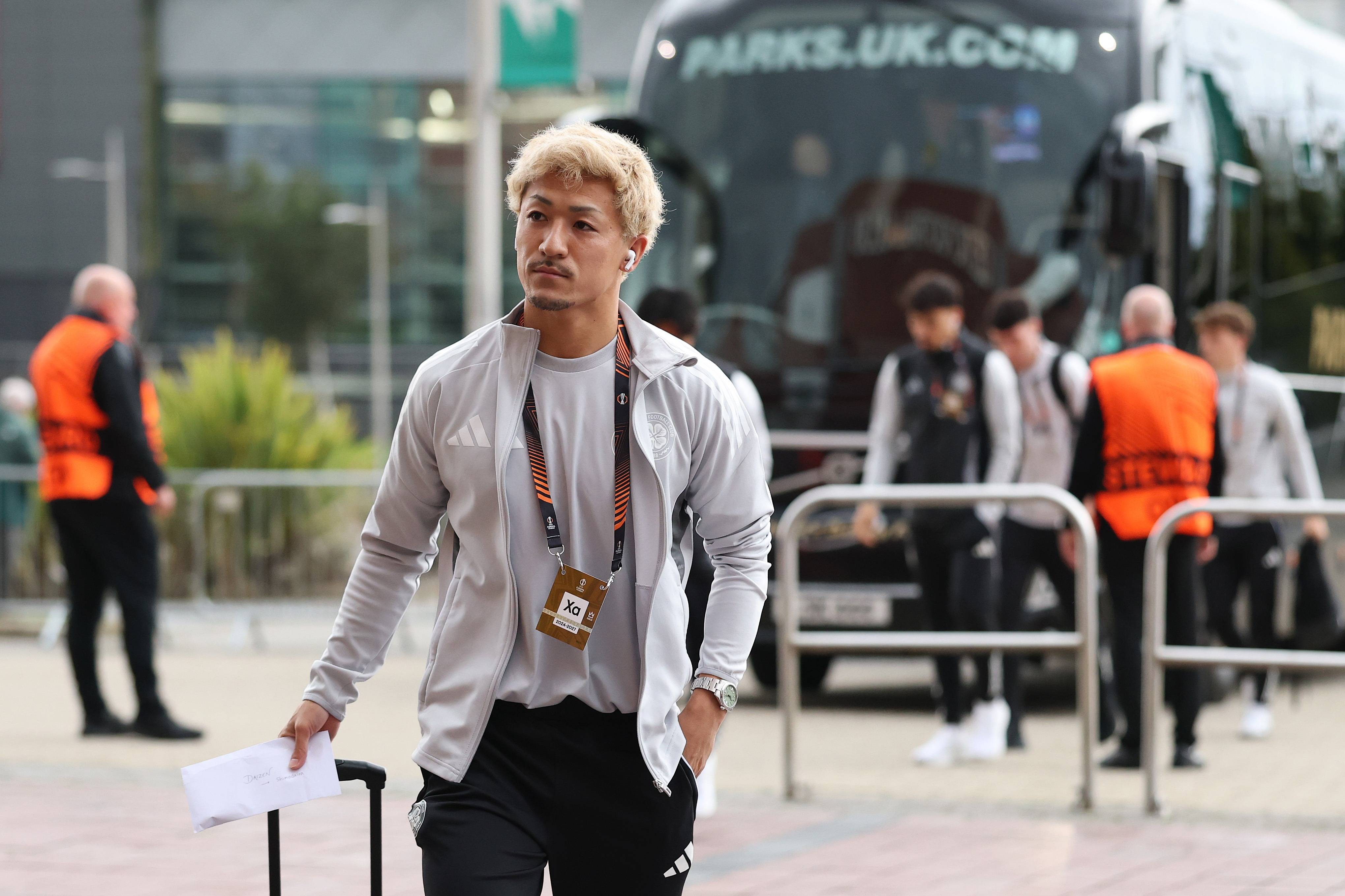 Celtic sweat over Daizen Maeda availability after forward leaves Japan camp