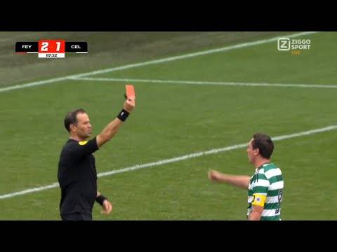 Scott Brown Sent Off In Celtic vs Feyenoord Charity Game? Zaluska Saves Penalty