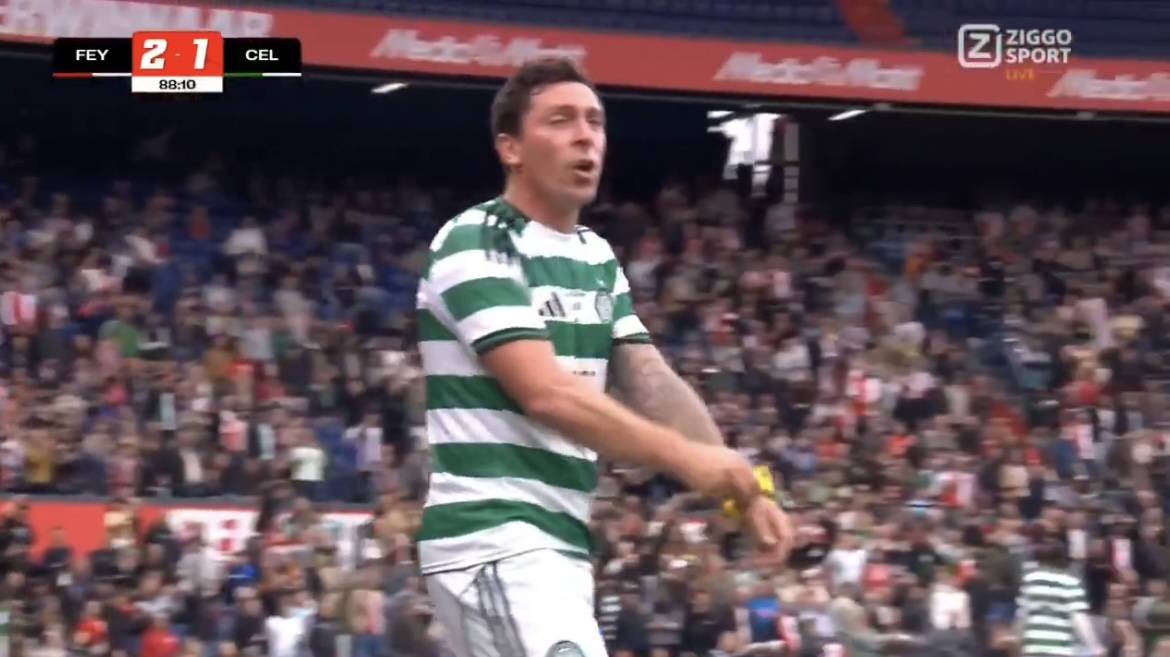 Scott Rages Watch hilarious moment Scott Brown rages at referee during Celtic ...
