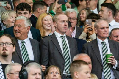 If you had the power and the privileges the people at Celtic have, would YOU want to relinquish your position at the club?