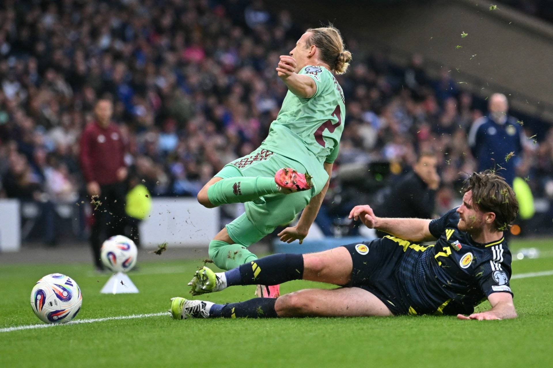 What the Scottish media said about Anthony Ralston’s performance vs Belarus, as Steve Clarke rages