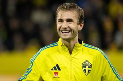 Celtic’s Benjamin Nygren should be delighted with the bombshell news coming out of Sweden