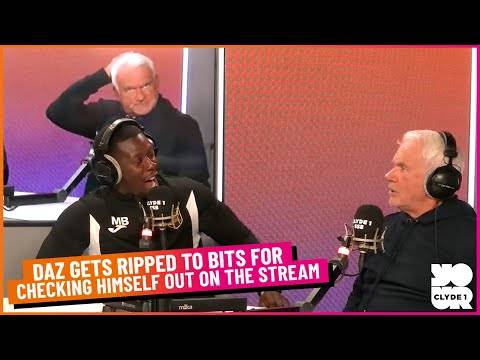 Daz Gets Ripped to Bits for Checking Himself Out. 🤣