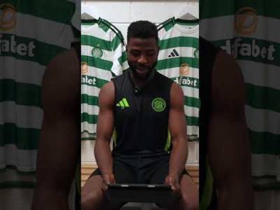 ‘I mean I’m definitely your best friend’ 😂 Ask Iheanacho on Instagram Stories 🔜 #CelticFC🍀