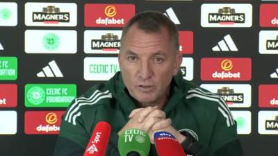 3 things to expect from Celtic boss Brendan Rodgers pre-Dundee press conference