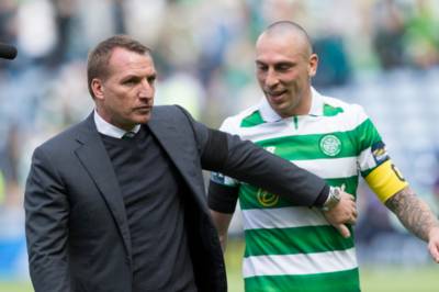 Brendan Rodgers humorously reacts to Scott Brown’s red card for Celtic legends