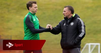 Brendan Rodgers pleased to see Alistair Johnston back in Celtic training