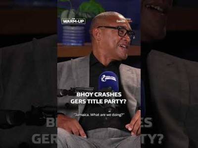 Celtic great Paul Elliott on how he ended up at Rangers’ title party. 🥳