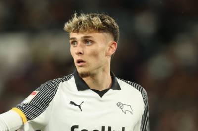 Celtic-linked Bobby Clark’s manager at Derby County responds to transfer speculation