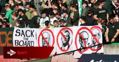 Celtic fans call for boycott of merchandising and catering with latest protest against board