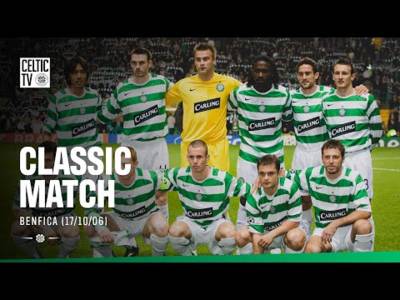 Classic Match: Celtic 3-0 Benfica (17/10/06) | UCL Glory Under the Lights!
