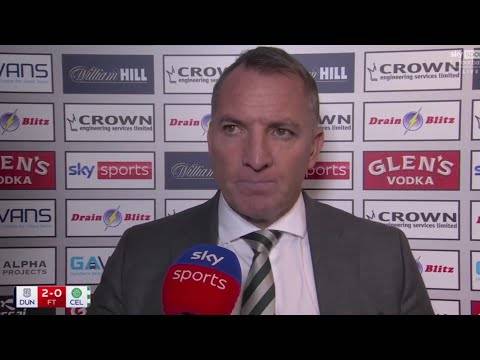 Brendan Rodgers Post Match Interview | Dundee 2-0 Celtic &ndash; Accept Responsibility