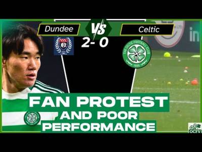 Dundee 2 Celtic 0 Full-time reaction: THAT WAS POOR