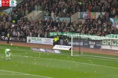 Dundee vs Celtic halted seconds after kick off by ‘sack the board’ protests