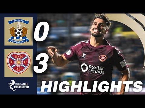 Kilmarnock 0-3 Heart of Midlothian | HIGHLIGHTS | William Hill Premiership