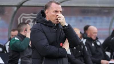 Rodgers is driven to despair over his side’s shortcomings as Celtic slip to demoralising defeat in Dundee