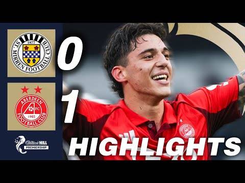 St. Mirren 0-1 Aberdeen | HIGHLIGHTS | William Hill Premiership