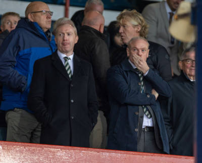 Video: Nicholson gets front row view of Celtic Collective protests