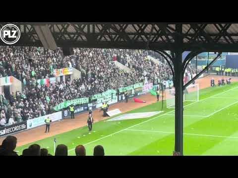 ?WATCH | Celtic fans disrupt kick off at Dens in protest towards the club hierarchy??
