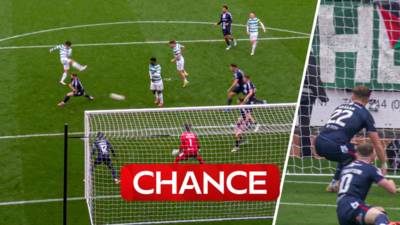 ‘When your luck’s in it’s IN!’ | Dundee defender make brilliant block with his backside!