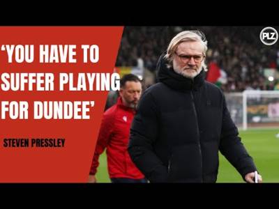 🗣️’You have to suffer playing for Dundee.’ | Steven Pressley Press Conference