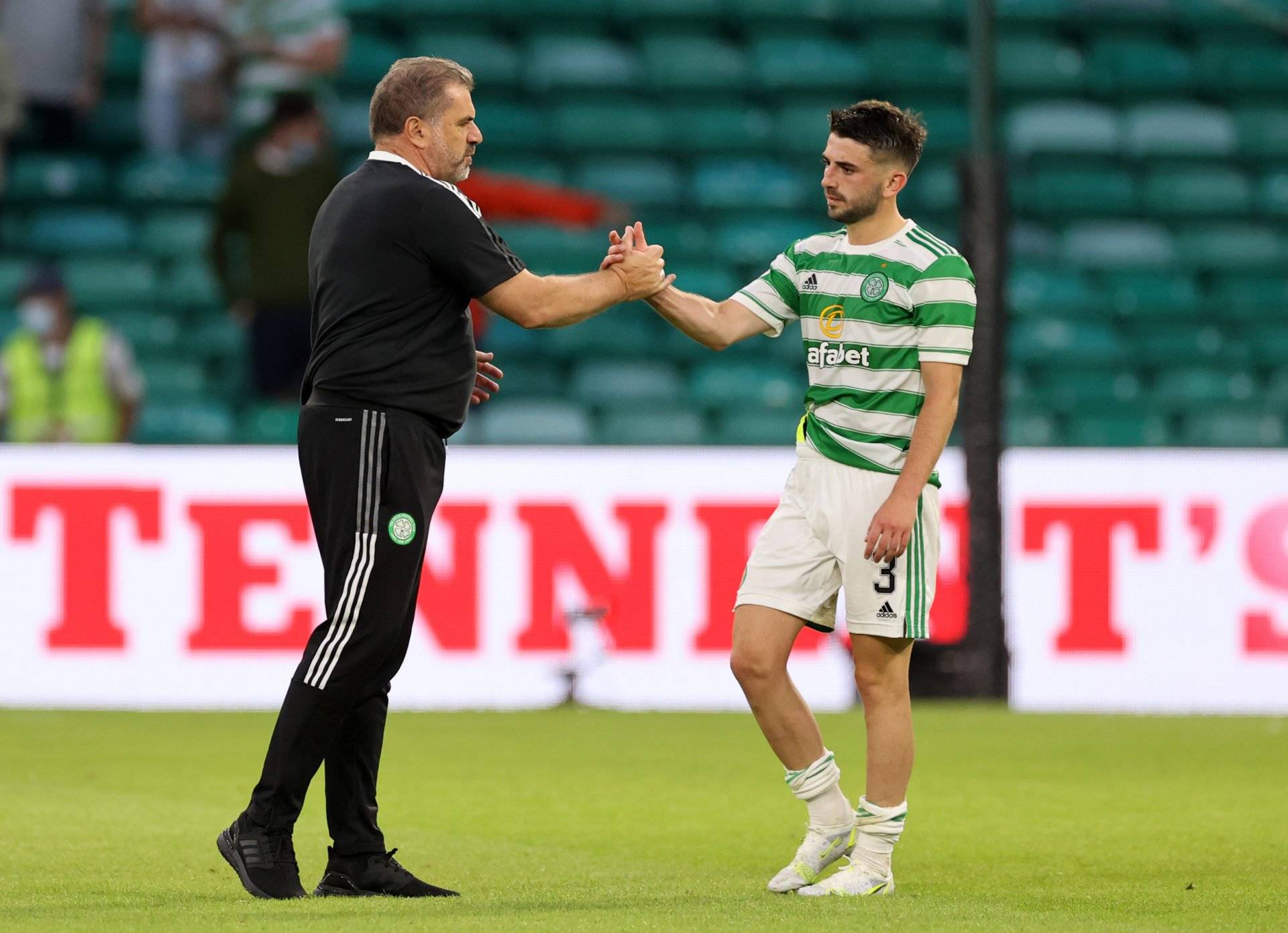 Greg Taylor responds to suggestion of returning to Celtic with Ange Postecoglou