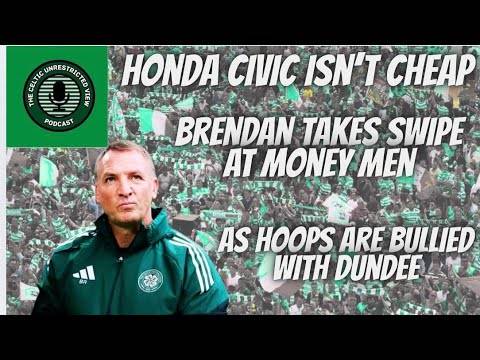 Is Brendan Rodgers Driving a Honda Civic?? // Dundee Defeat
