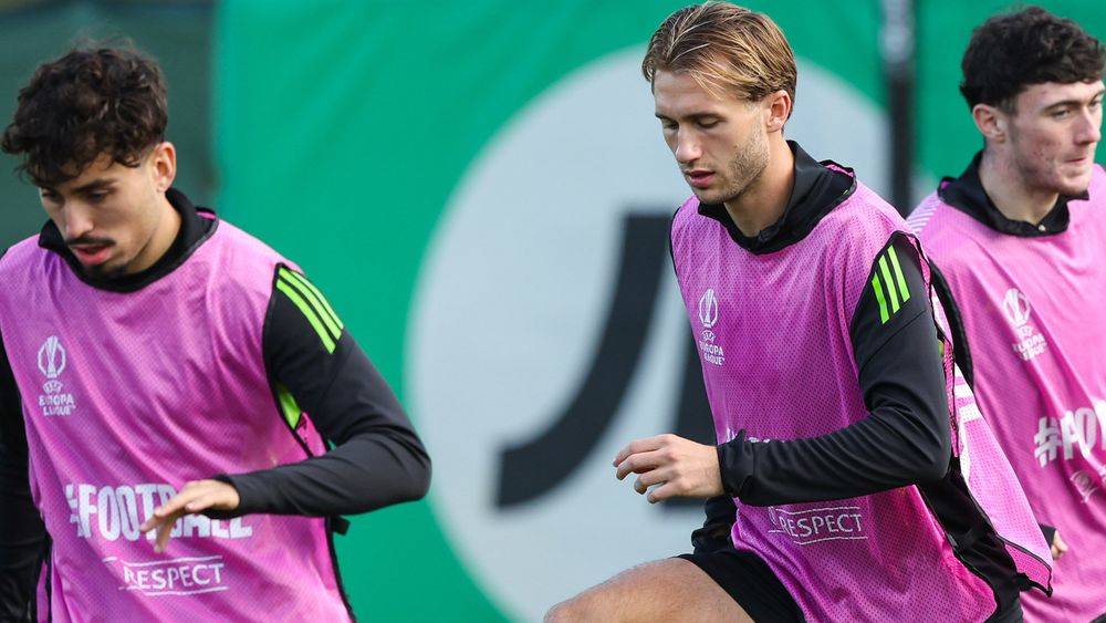 Training Gallery: Celtic v Sturm Graz
