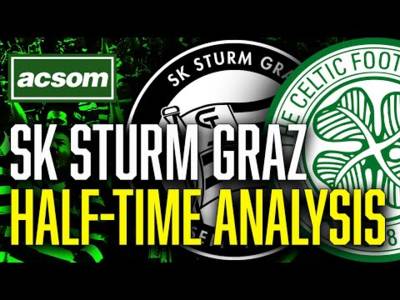 CELTIC v SK Sturm Graz // LIVE Europa League Half-Time Analysis // ACSOM // A Celtic State of Mind
