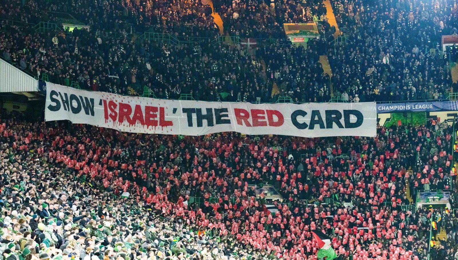 Galatasaray and Bodo send out powerful Palestine messages