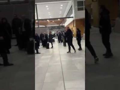 Raging Rangers Fans Confront Stewart & Thelwell At Airport 😂😂