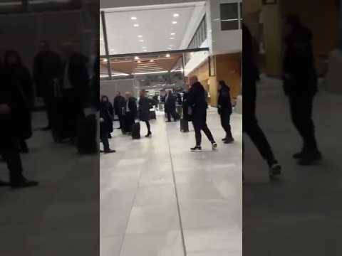 Raging Rangers Fans Confront Stewart & Thelwell At Airport??