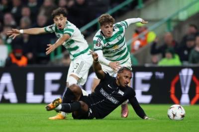 Celtic’s xG total of 4.24 highest in Europa League this season