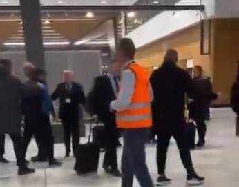Rangers chiefs at centre of heated airport fan altercation as Celtic star labels two factors behind comeback win