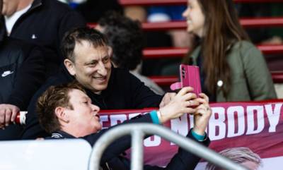 Unfazed Celtic boss Brendan Rodgers turns a blind eye to Hearts’ Tony Bloom