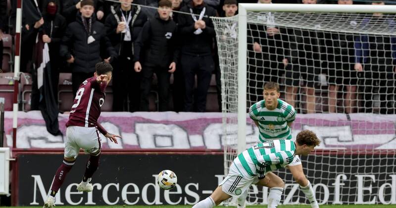 Hearts comprehensively beat Celtic to go eight points clear