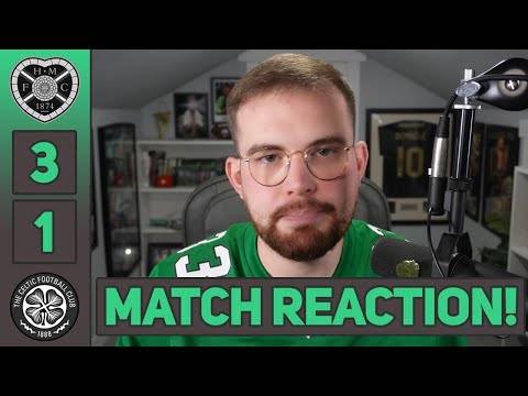 Celtic fall 8 POINTS BEHIND! | Hearts 3-1 Celtic | MATCH REACTION!