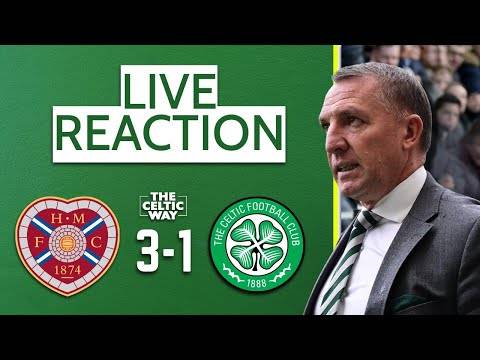 Hearts 3-1 Celtic | LIVE FT reaction as Bhoys capitulate in the capital to go eight points behind