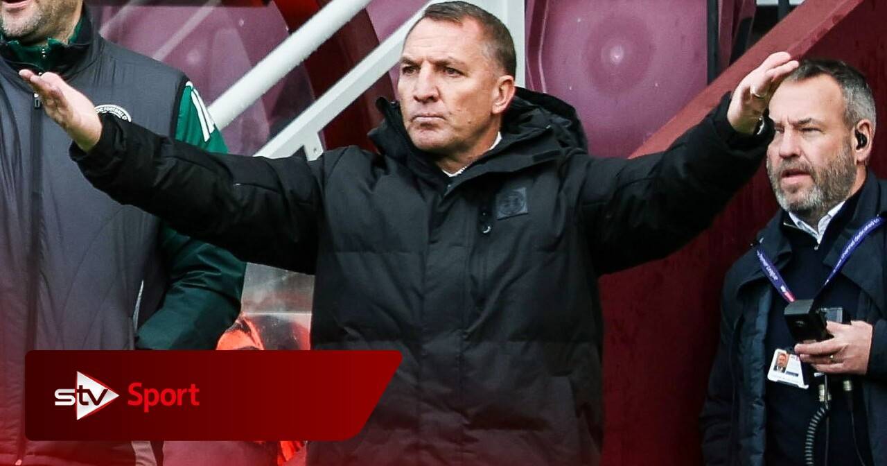 Hearts 3-1 Celtic: Rodgers insists Celtic can close eight-point gap in Premiership