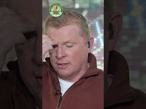 An Angry Neil Lennon analysing Celtics performance vs Hearts