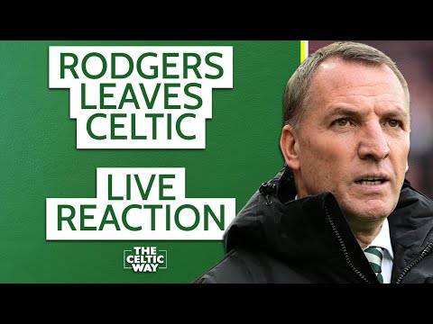 Brendan Rodgers RESIGNS from Celtic | Martin O’Neill and Shaun Maloney take chage | LIVE Reaction