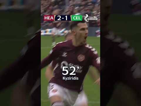 HEARTS beat Celtic and go 8 POINTS CLEAR?