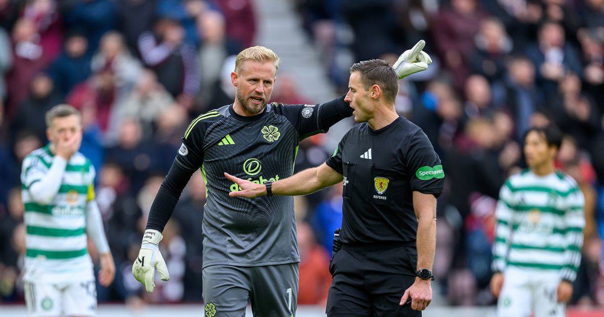 Kasper Schmeichel went ‘ballistic’ at three Celtic teammates as culprits keeper raged at named and shamed