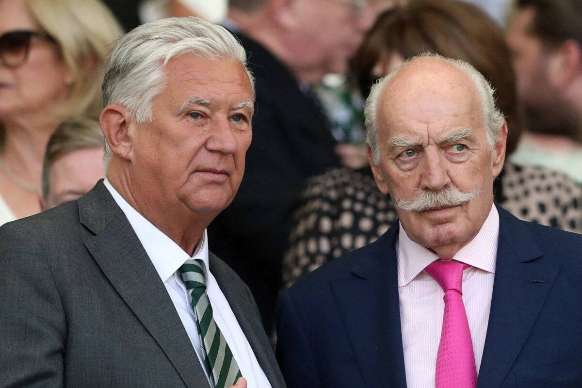 Brendan Rodgers stated he would not leave Celtic unless he was “emptied”. Well, last night, Dermot Desmond well and truly emptied him...