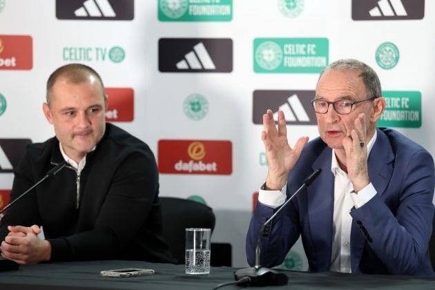 Interim bosses Martin O’Neill and Shaun Maloney speak to the media