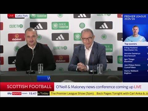 Martin O’Neill SENSATIONAL RETURN to Celtic &ndash; 1st Press Conference With Shaun Maloney