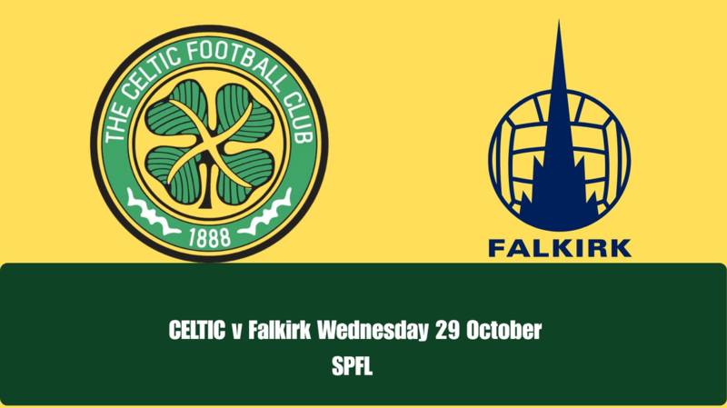 CELTIC v Falkirk Match Night Zine CELTIC v Falkirk Match Night Zine
